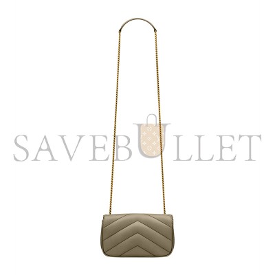 YSL LOULOU MINI IN LAMBSKIN 821749AAEAX3775 (20*12*5cm)
